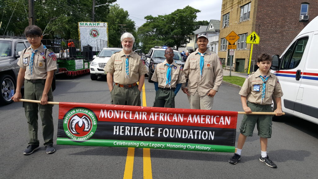 Troop 12 at the Montclair July 4th Parade